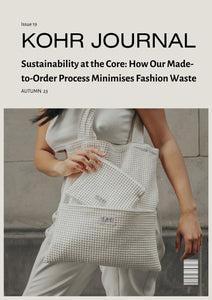 Sustainability at the Core: How Our Made-to-Order Process Minimises Fashion Waste