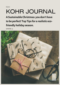 A Sustainable Christmas: you don’t have to be perfect! Top Tips for a realistic eco-friendly holiday season. - KOHRfashion