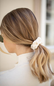 Organic Cotton Rib MINI Scrunchies - Pack of 3 - KOHRfashion